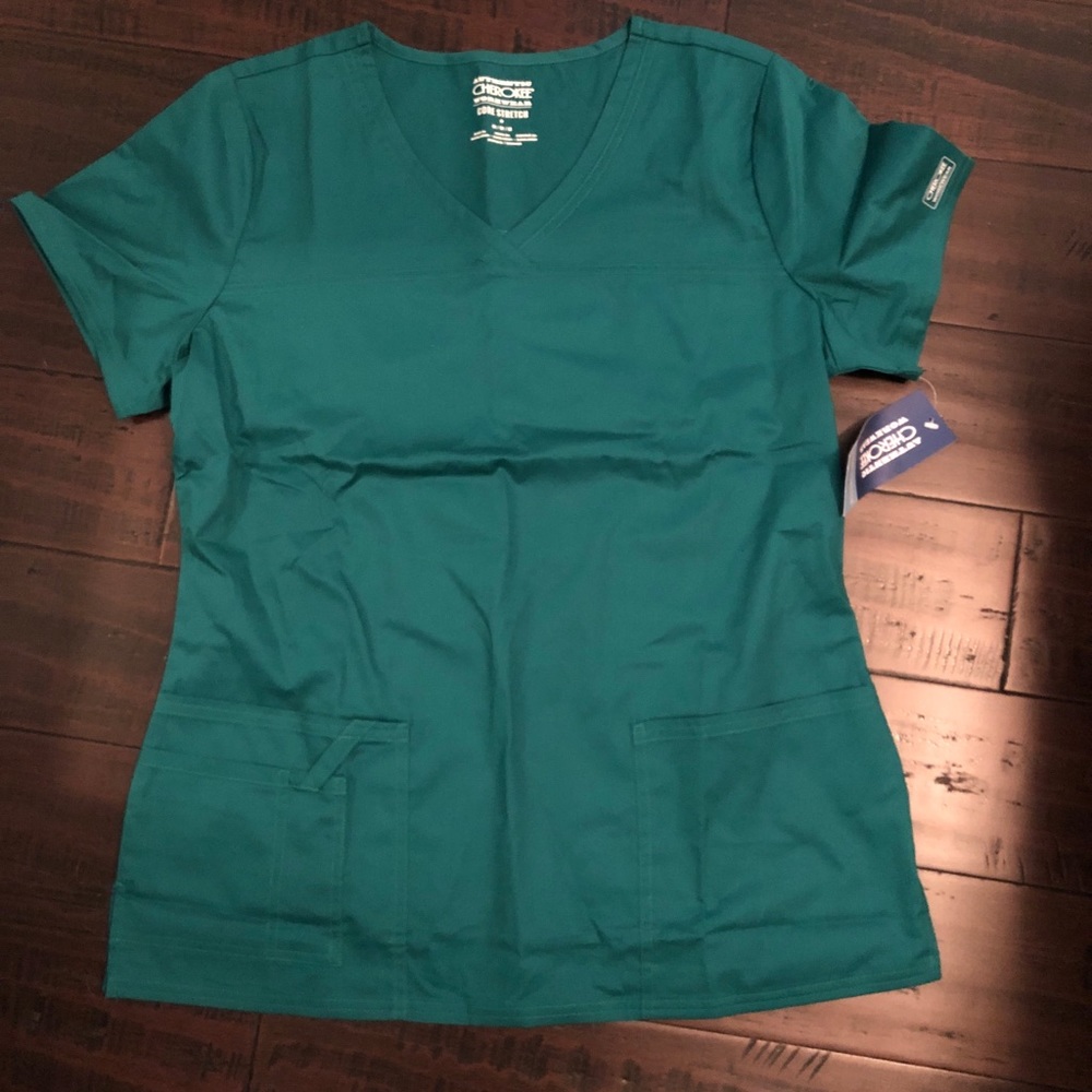 NWT Cherokee Scrub Top